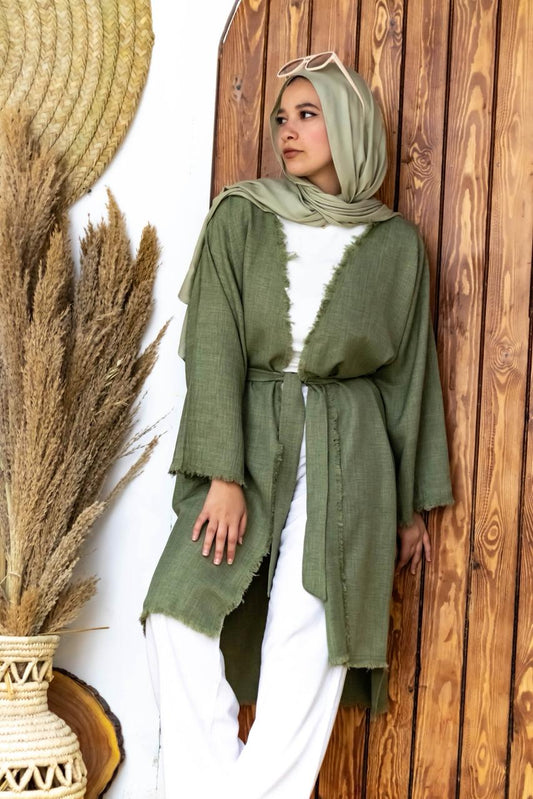 Olive Cardigan